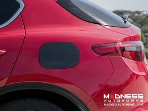 Alfa Romeo Stelvio Carbon Fiber Fuel Door 